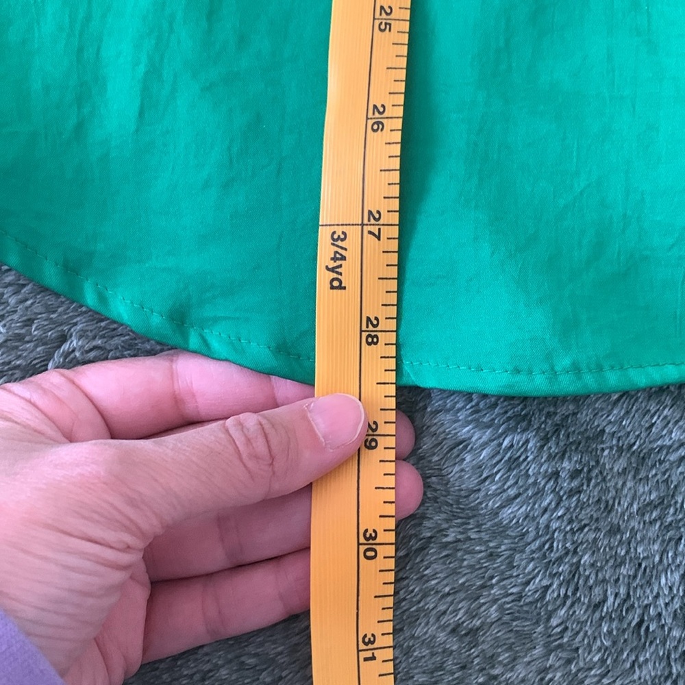 Anne Klein sleeveless top Green size 6 - Picture 13 of 14